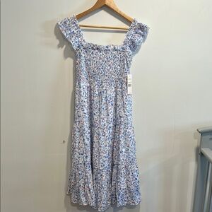 NWT Nanette Lepore Cottagecore tiered midi dress size 4